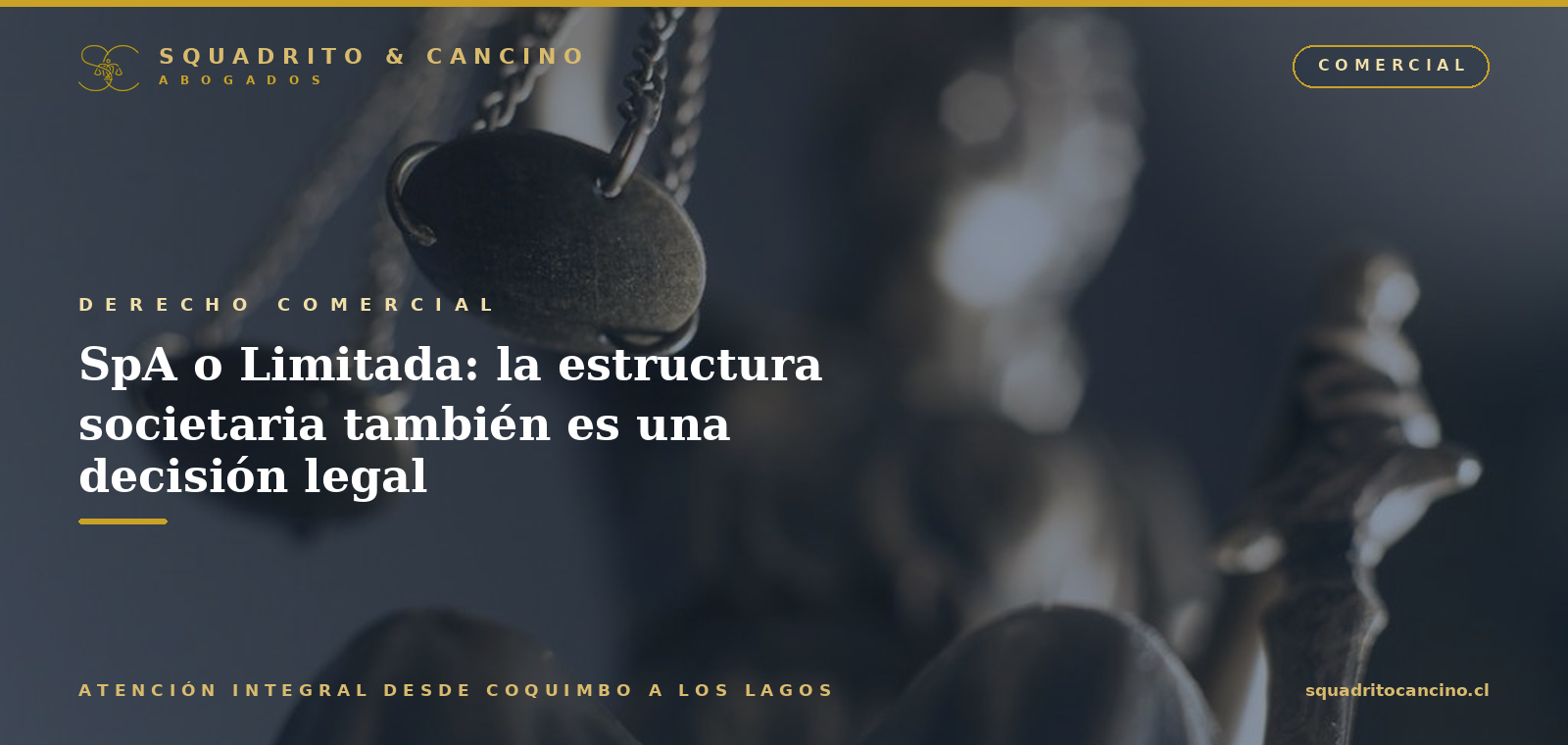SpA versus Sociedad de Responsabilidad Limitada: qué estructura conviene a tu empresa en Chile